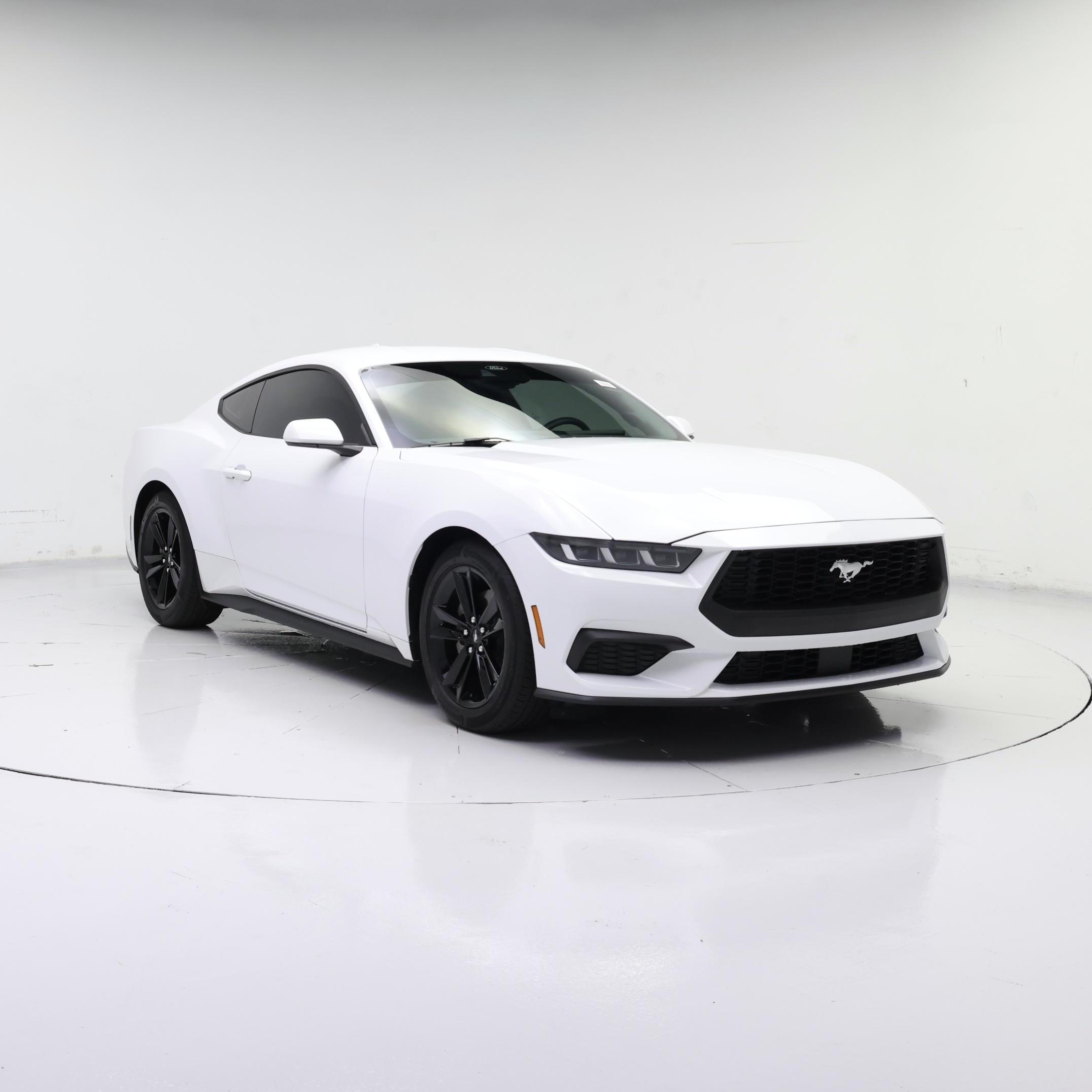 White 2024 Ford Mustang Coupe Rear-Wheel Drive Automatic