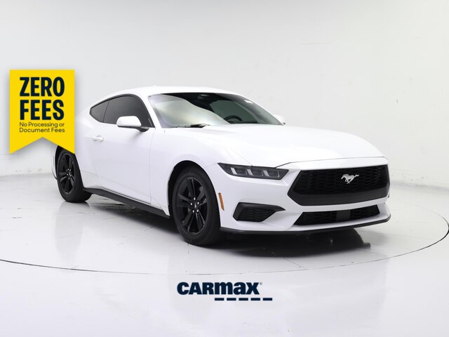 White 2024 Ford Mustang Coupe Rear-Wheel Drive Automatic