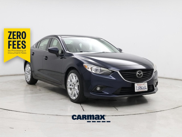 Blue 2015 Mazda MAZDA6 Sedan Front-Wheel Drive Automatic