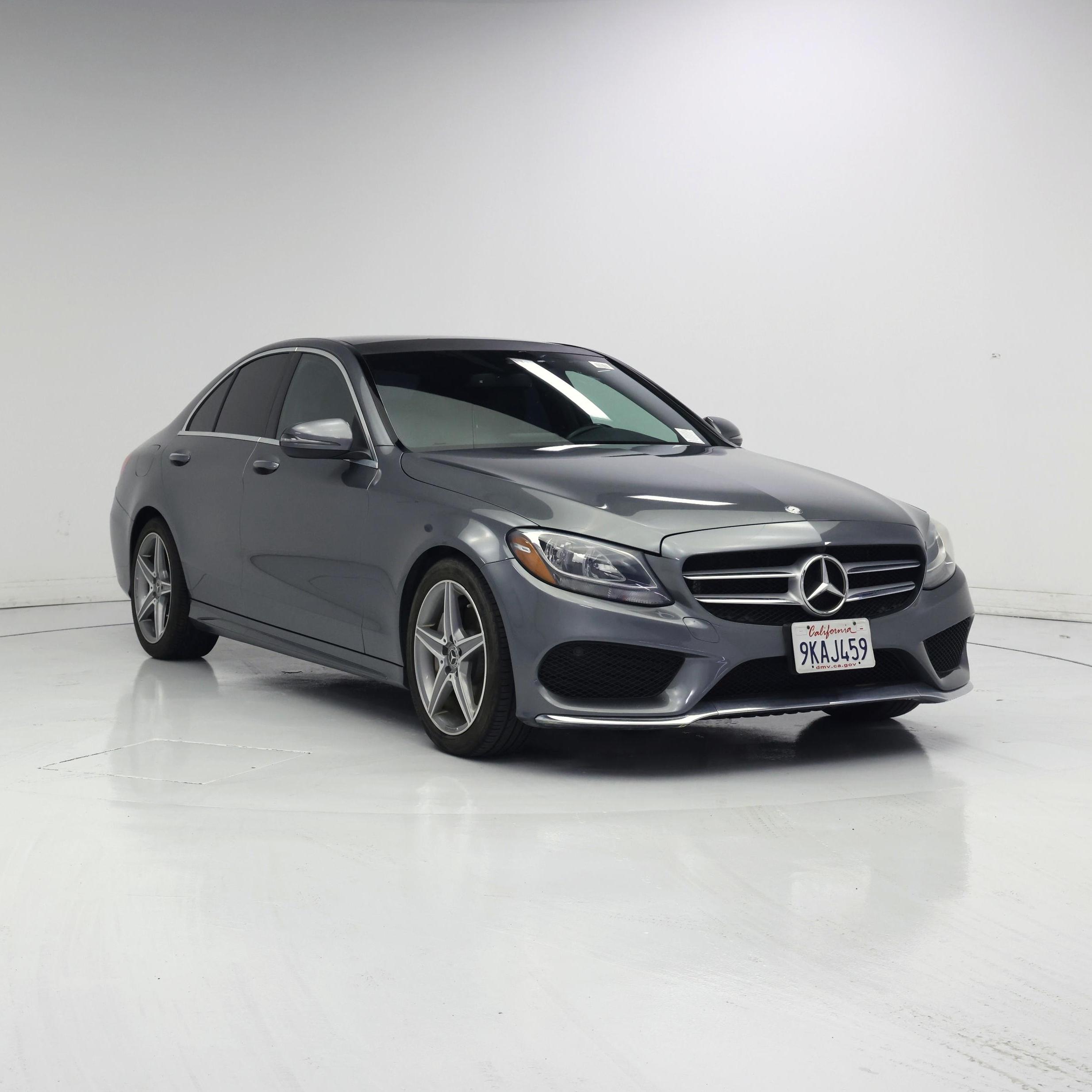 Gray 2017 Mercedes-Benz C-Class Sedan  Automatic