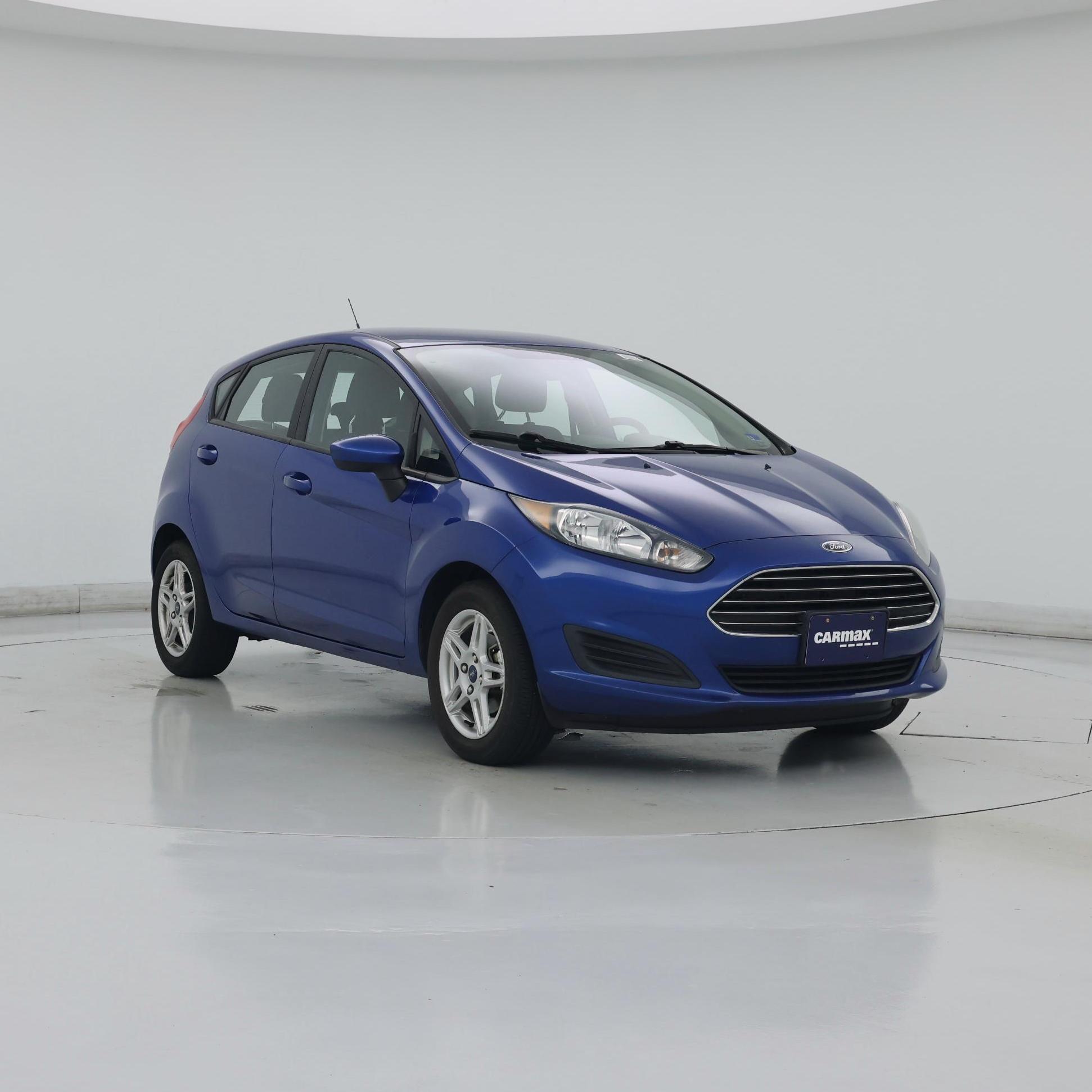 Blue 2019 Ford Fiesta Hatchback Front-Wheel Drive Automatic