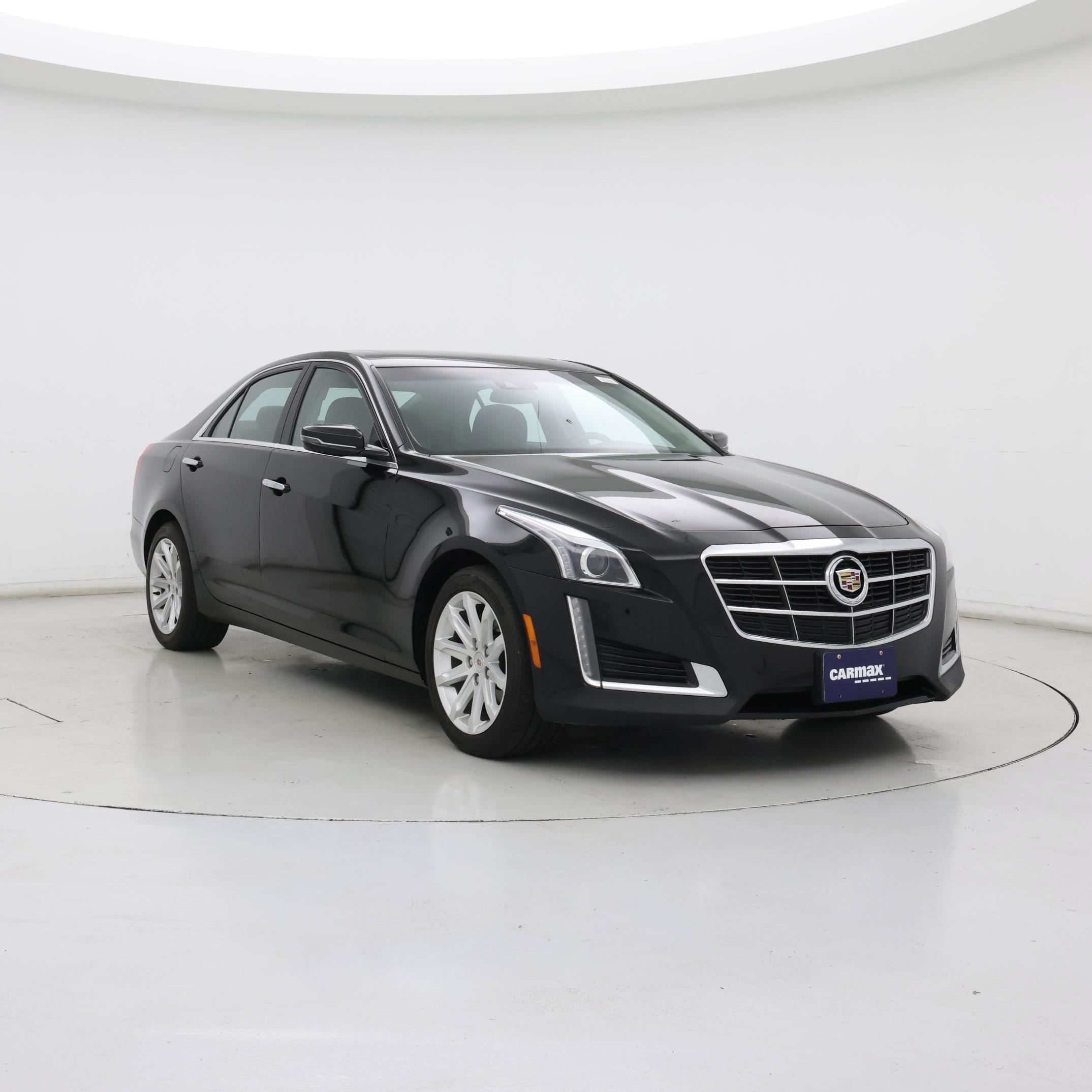 Black 2014 Cadillac CTS Sedan All-Wheel Drive Automatic