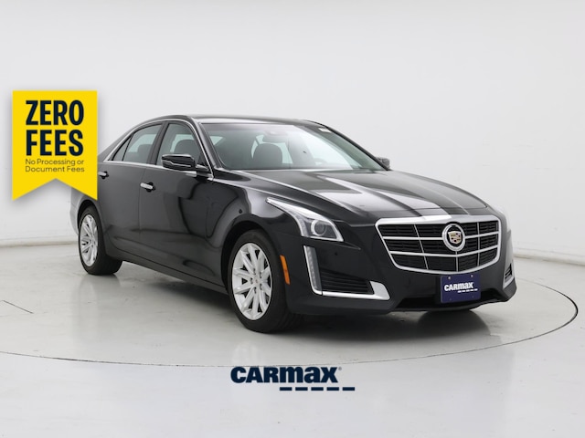Black 2014 Cadillac CTS Sedan All-Wheel Drive Automatic