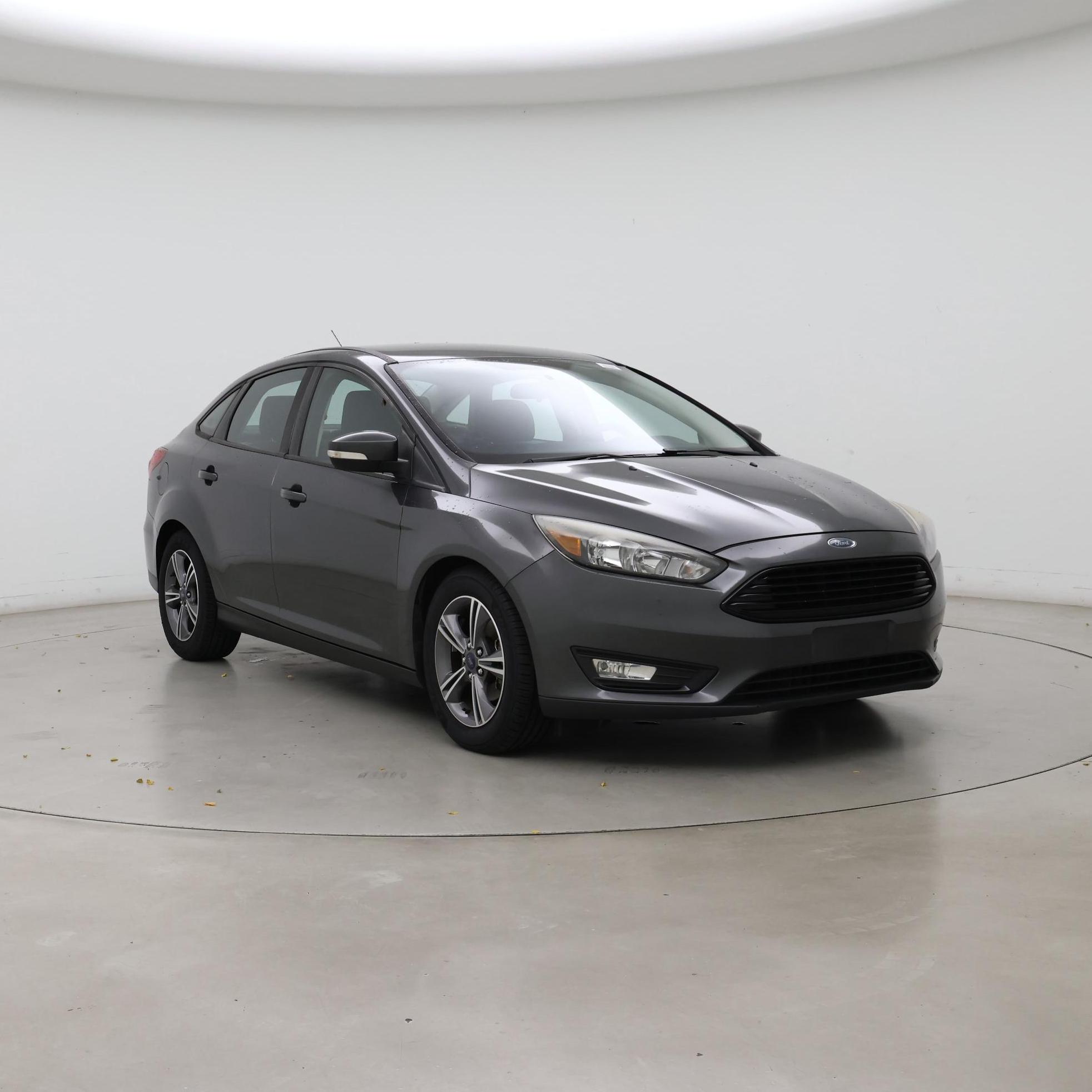 Gray 2017 Ford Focus Sedan Front-Wheel Drive Automatic