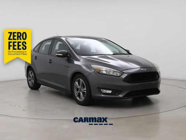 Gray 2017 Ford Focus Sedan Front-Wheel Drive Automatic