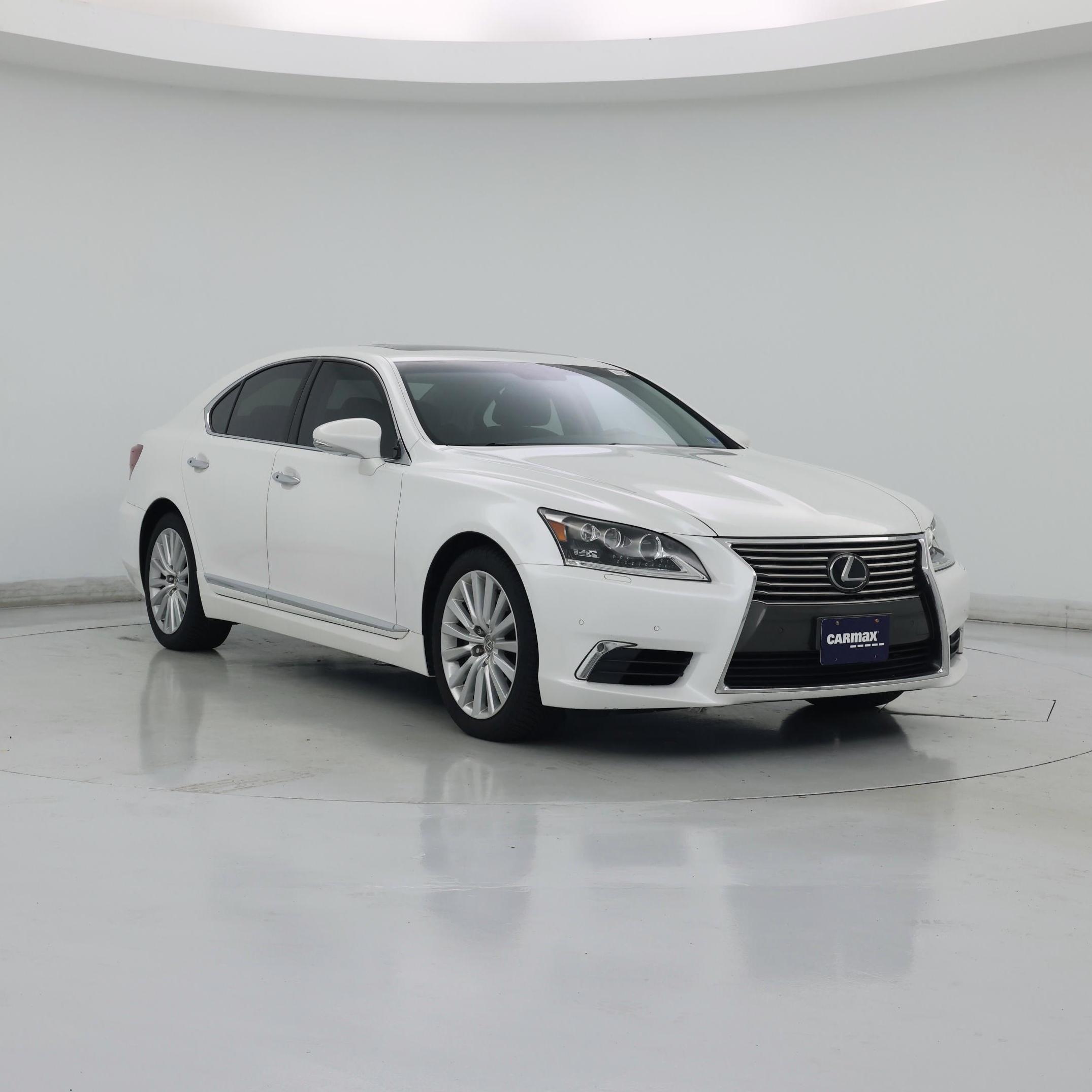 White 2017 Lexus LS Sedan All-Wheel Drive Automatic