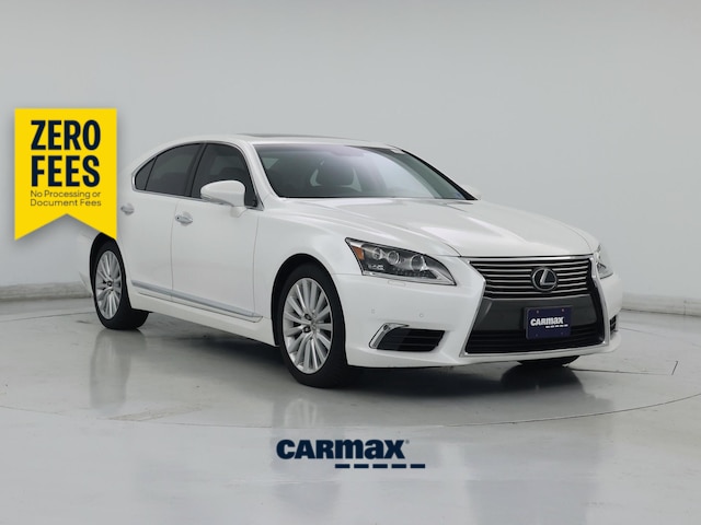 White 2017 Lexus LS Sedan All-Wheel Drive Automatic