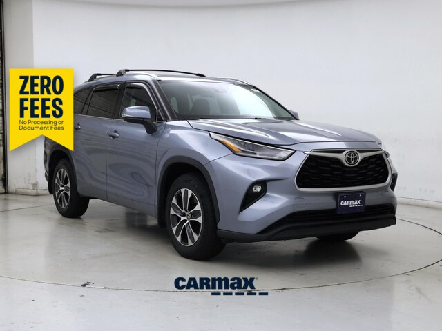 Blue 2021 Toyota Highlander SUV / Crossover All-Wheel Drive Automatic