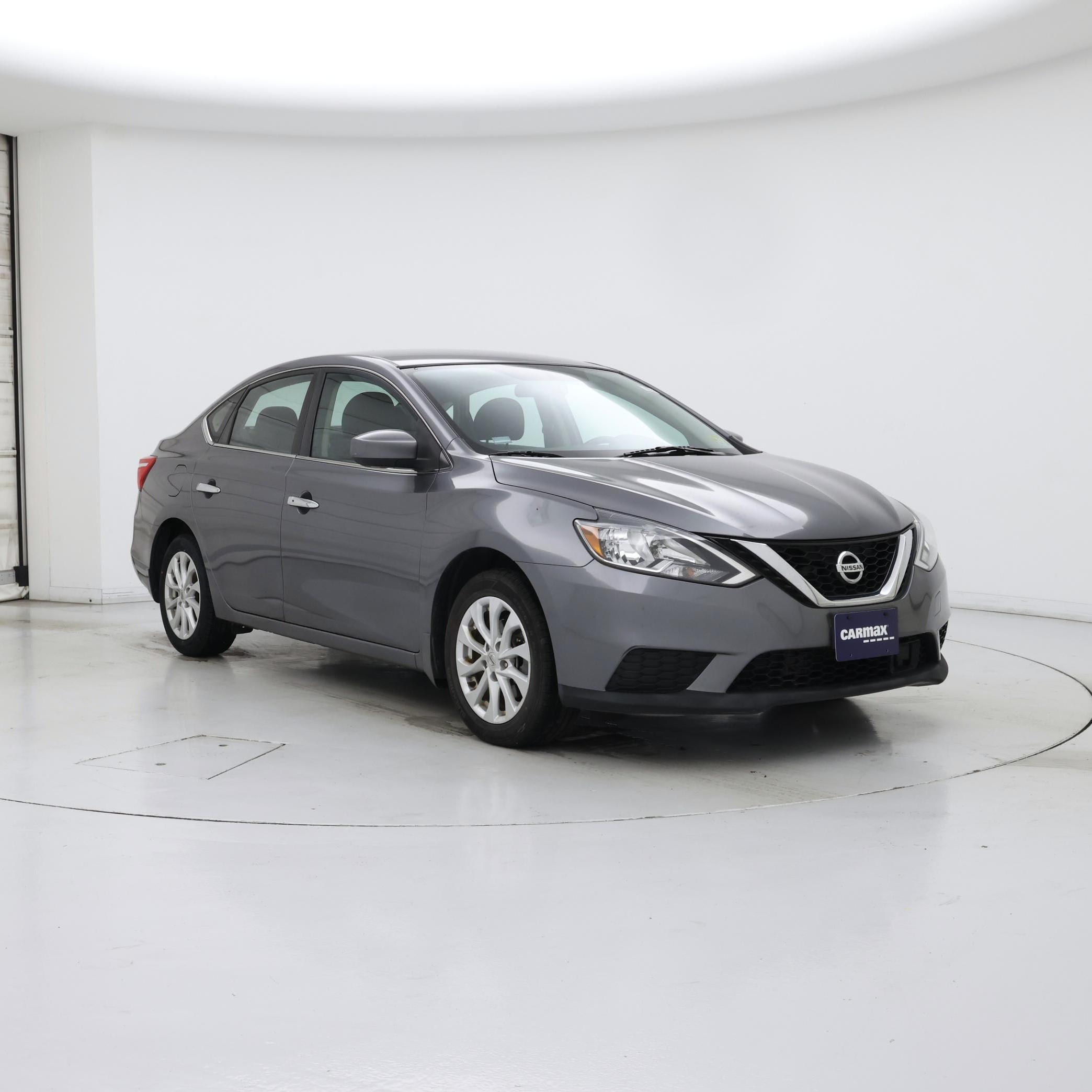 Gray 2019 Nissan Sentra Sedan Front-Wheel Drive Automatic