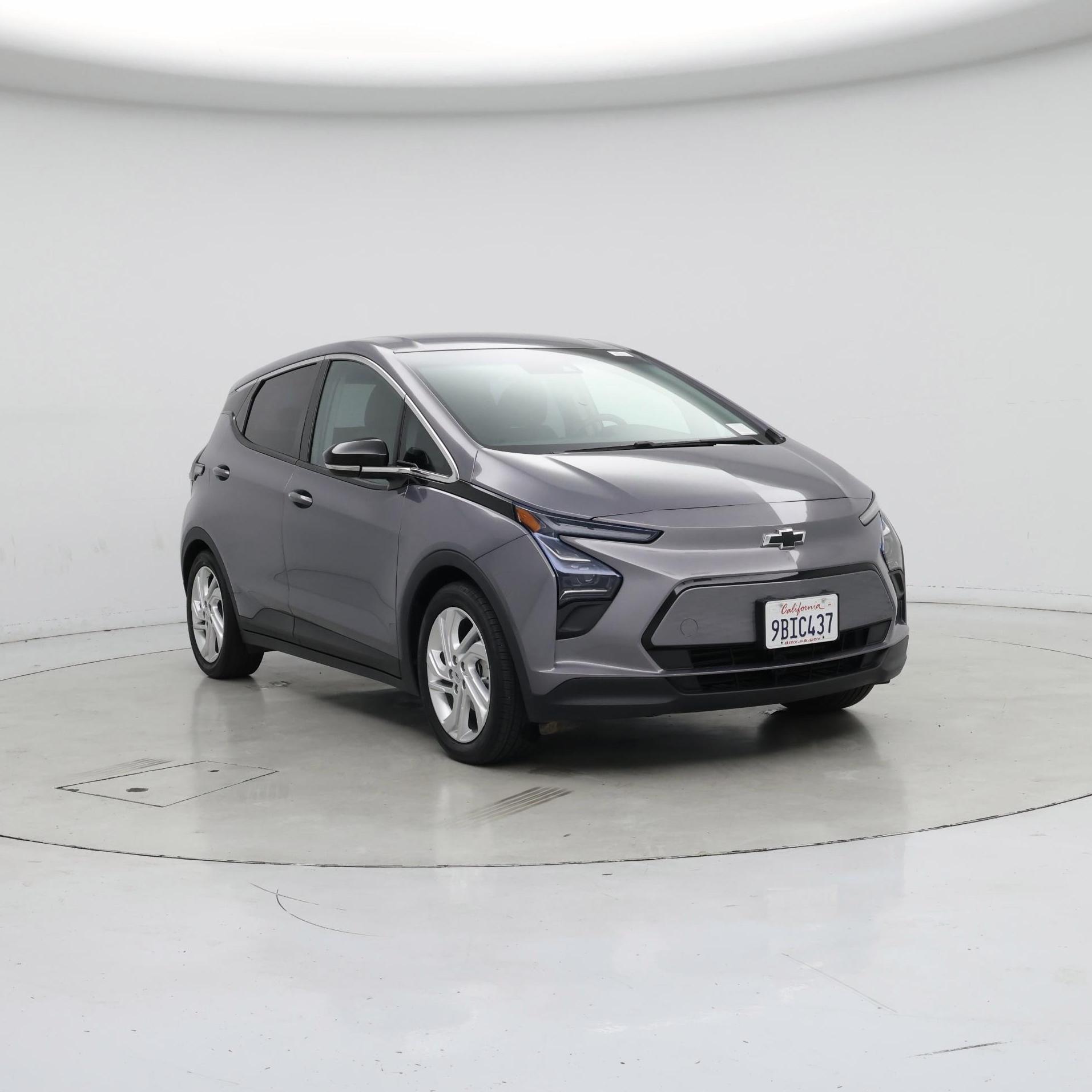 Gray 2022 Chevrolet Bolt EV Hatchback Front-Wheel Drive Automatic