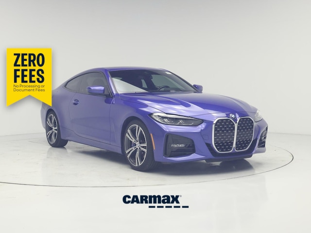 Blue 2021 BMW 4 Series Coupe All-Wheel Drive Automatic