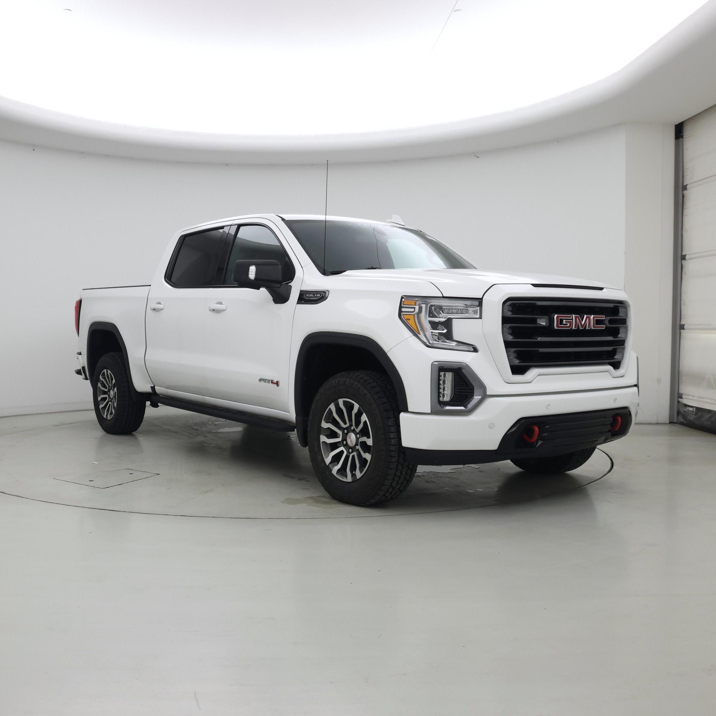White 2021 GMC Sierra 1500 Pickup Truck Four-Wheel Drive Automatic