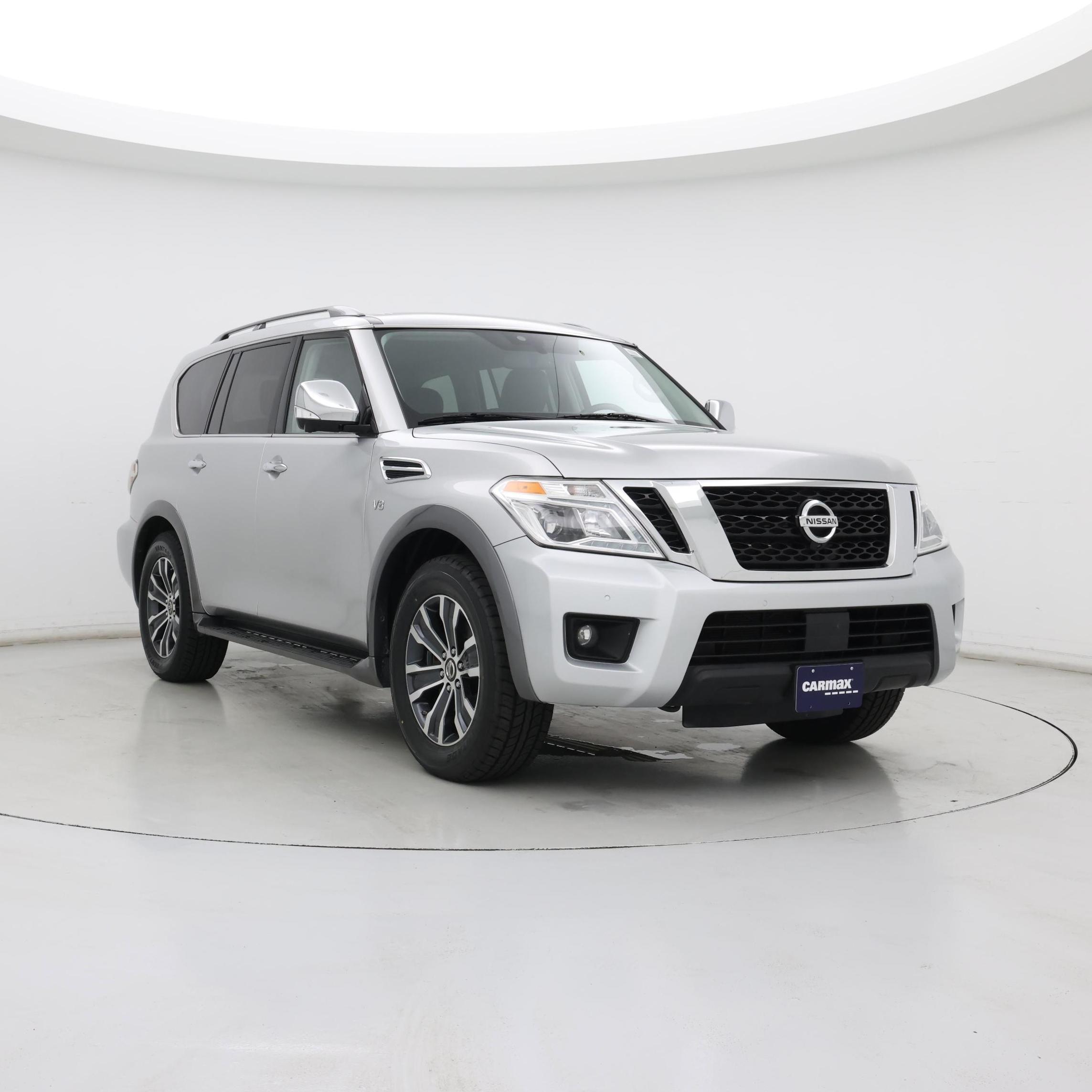 Silver 2020 Nissan Armada SUV / Crossover Four-Wheel Drive Automatic