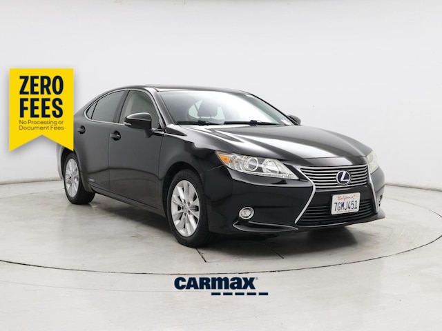 Black 2014 Lexus ES Hybrid Sedan Front-Wheel Drive Automatic