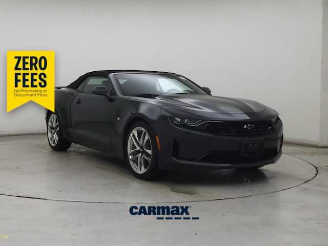 Black 2020 Chevrolet Camaro Convertible Rear-Wheel Drive Automatic