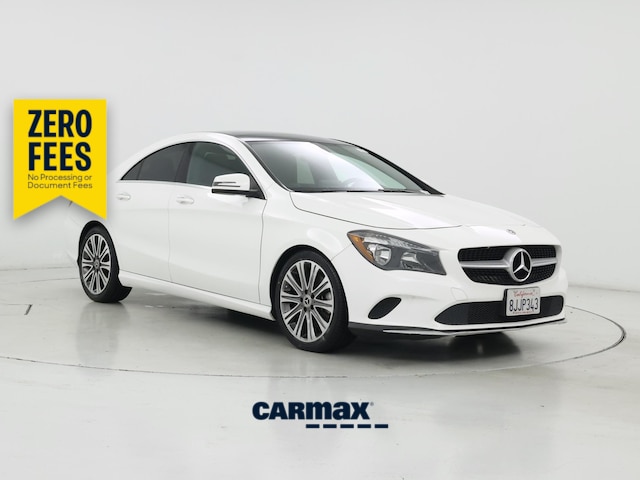 White 2019 Mercedes-Benz CLA Coupe Front-Wheel Drive Automatic