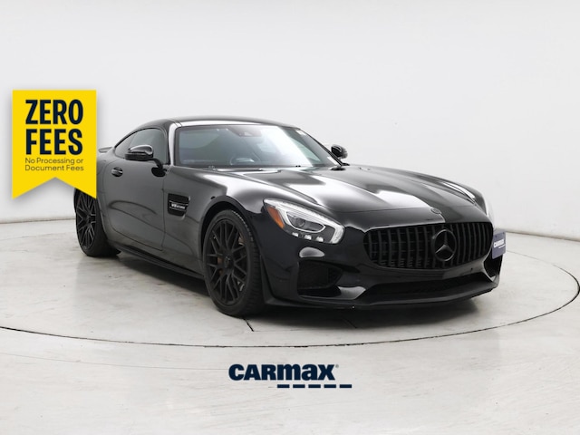 Black 2017 Mercedes-Benz AMG GT Coupe Rear-Wheel Drive Automatic