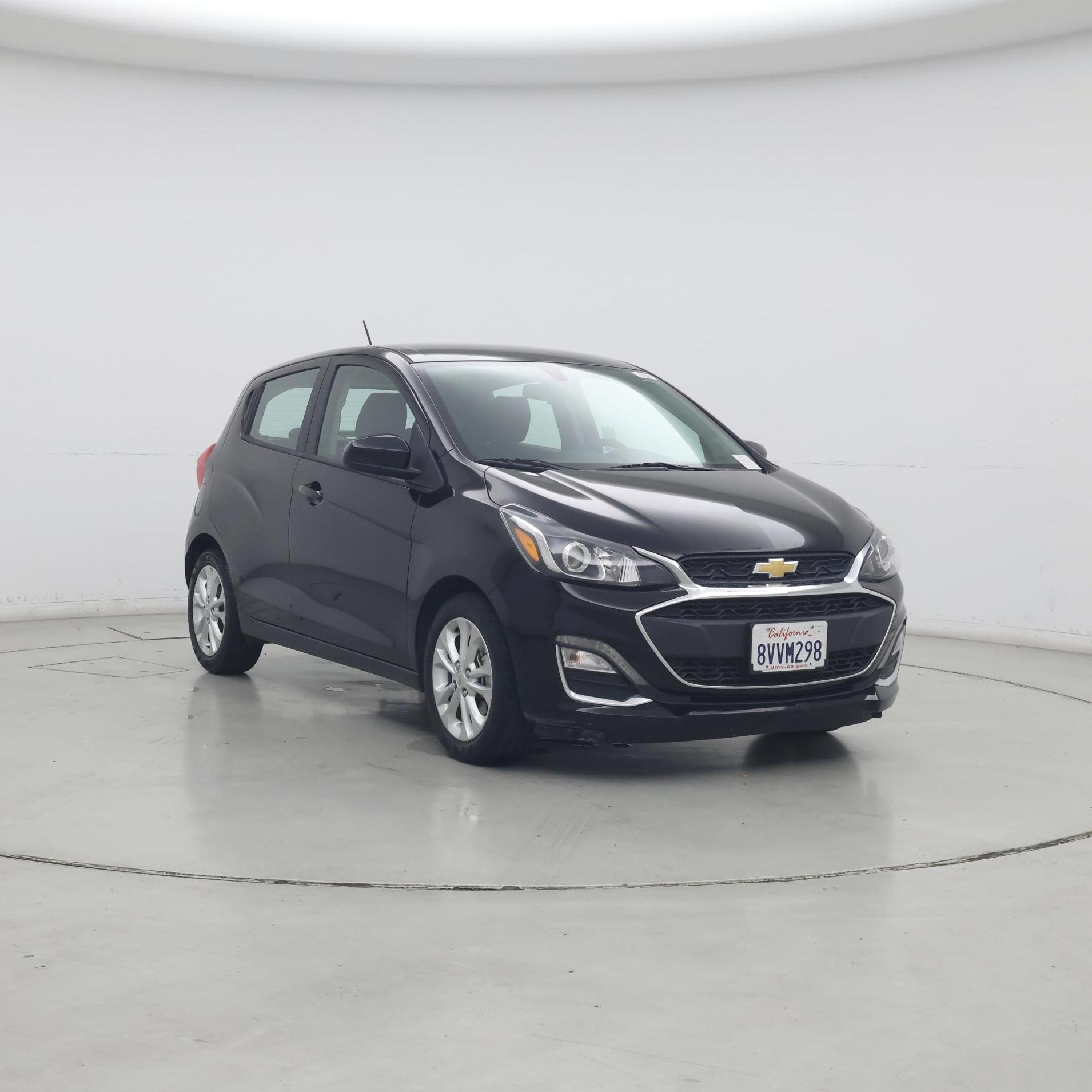 Black 2019 Chevrolet Spark Hatchback Front-Wheel Drive Automatic