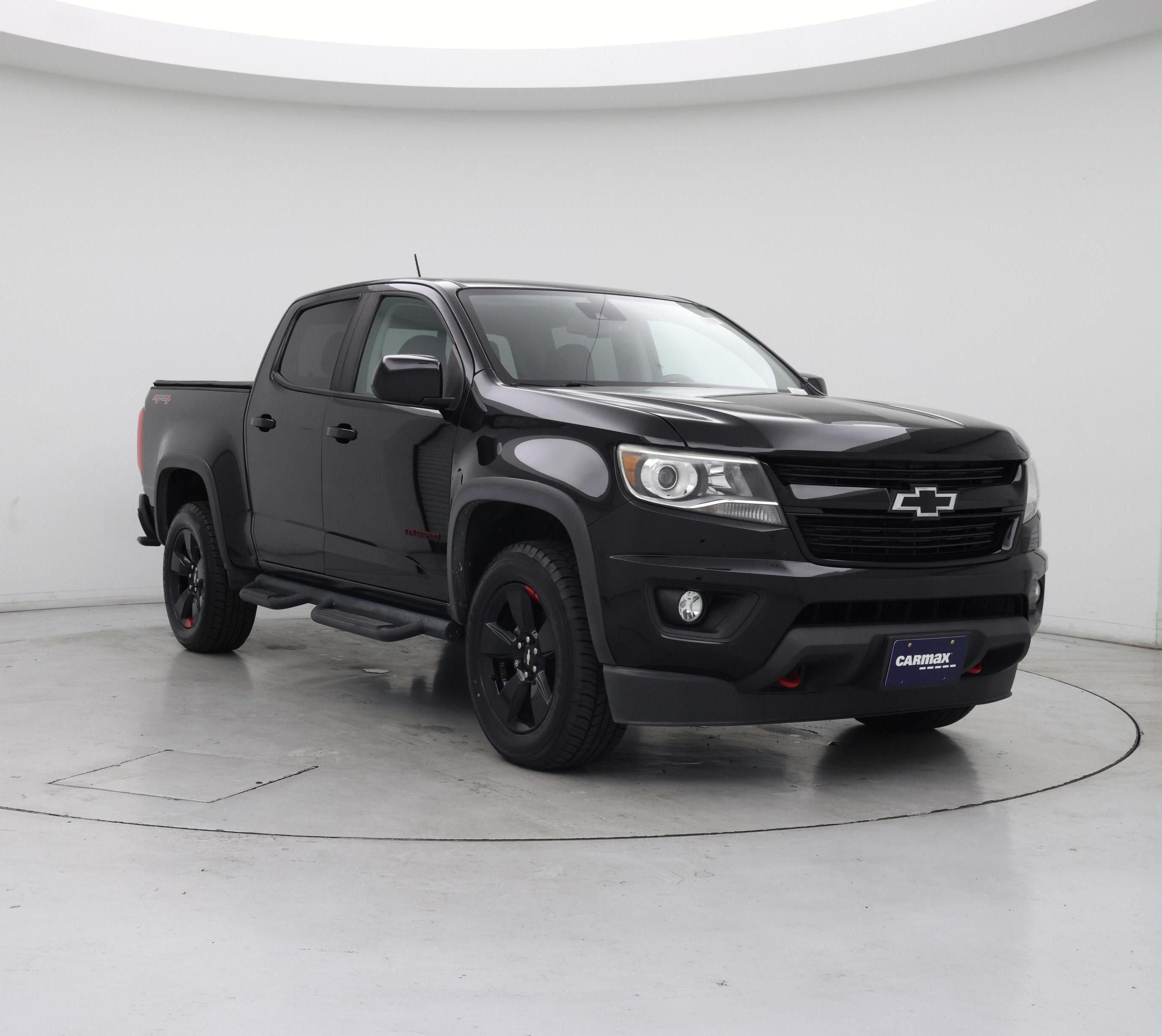 Black 2018 Chevrolet Colorado Pickup Truck Four-Wheel Drive Automatic
