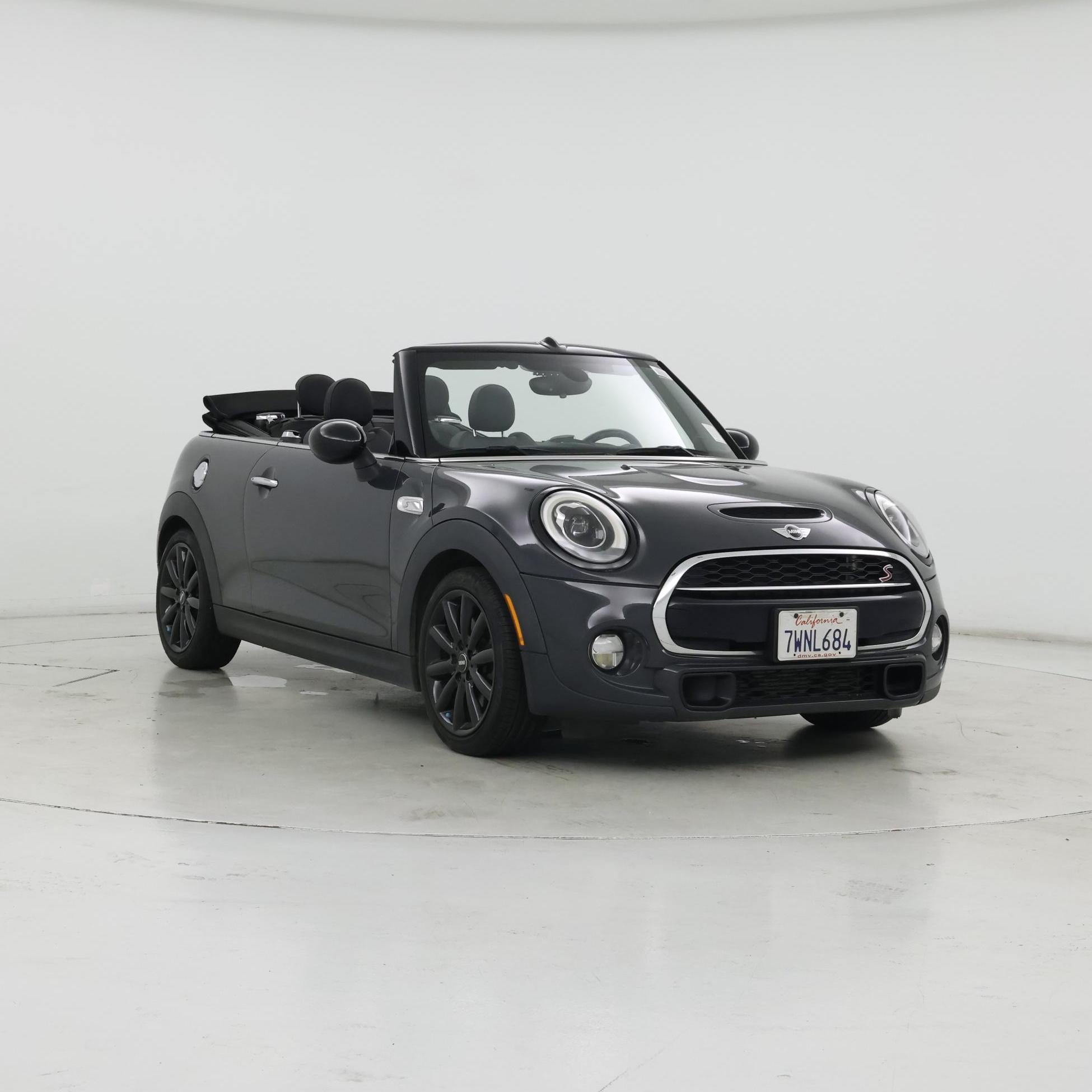 Gray 2017 MINI Cooper Convertible Front-Wheel Drive Manual