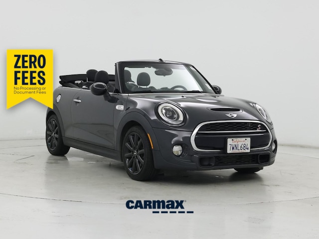 Gray 2017 MINI Cooper Convertible Front-Wheel Drive Manual