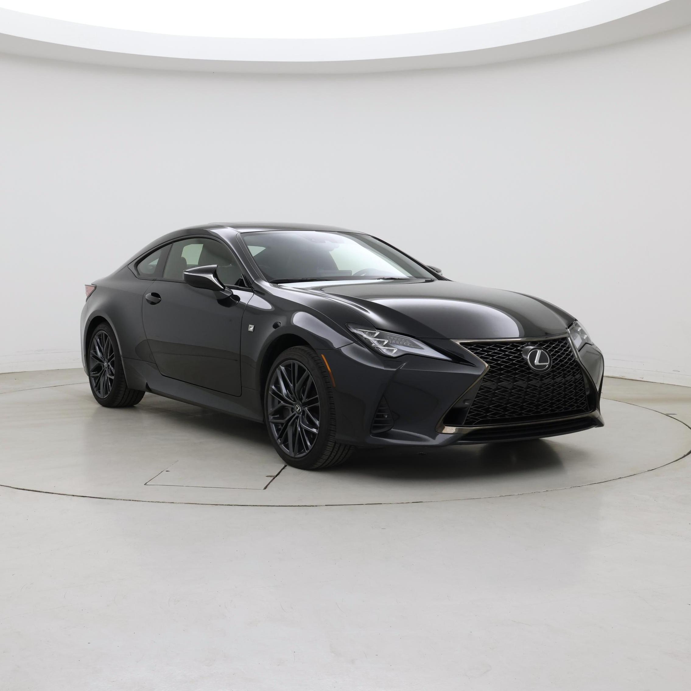 Black 2024 Lexus RC Coupe All-Wheel Drive Automatic