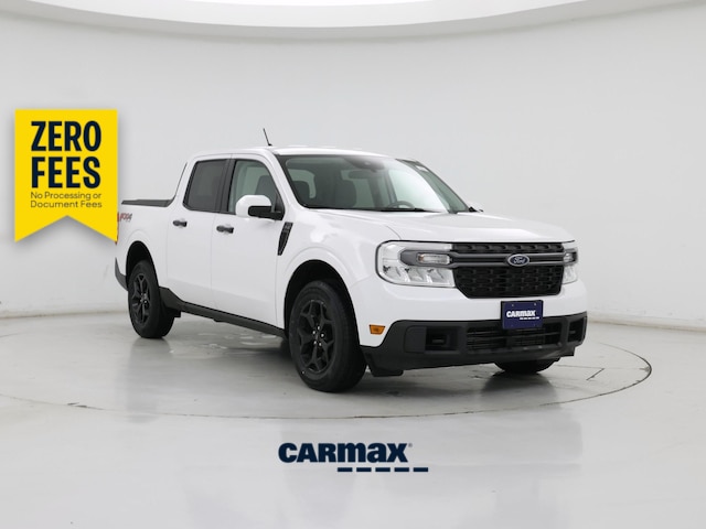 White 2022 Ford Maverick Pickup Truck All-Wheel Drive Automatic