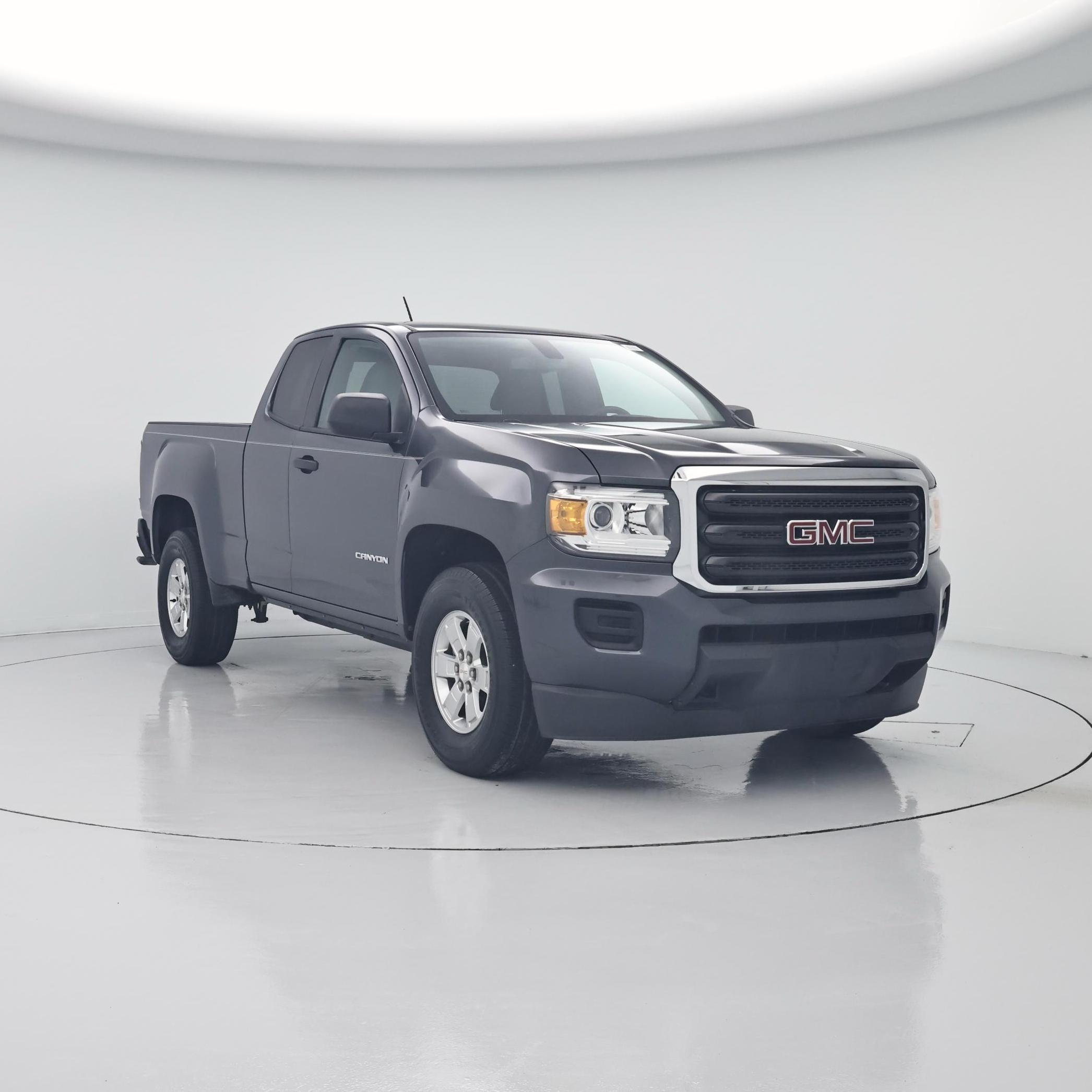 Gray 2016 GMC Canyon Pickup Truck Four-Wheel Drive Automatic