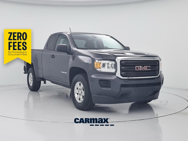 Gray 2016 GMC Canyon Pickup Truck Four-Wheel Drive Automatic