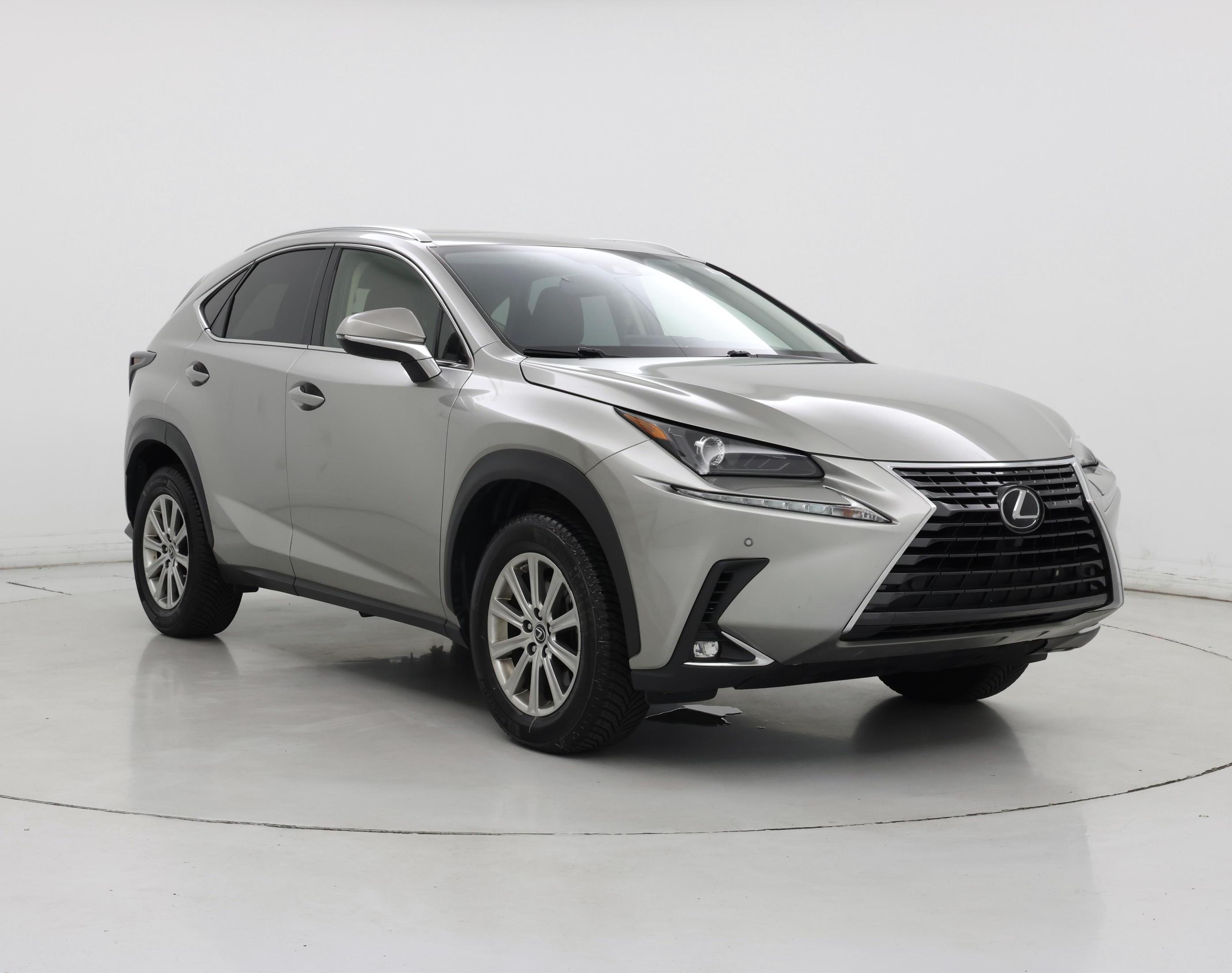 Silver 2021 Lexus NX SUV / Crossover All-Wheel Drive Automatic