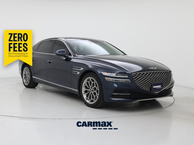 Blue 2022 Genesis G80 Sedan Automatic