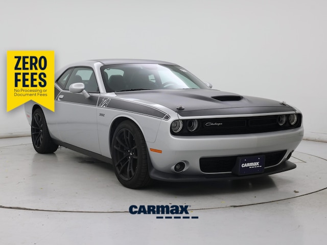 Silver 2023 Dodge Challenger Coupe Rear-Wheel Drive Manual