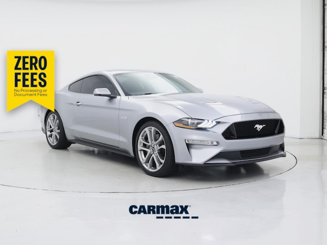 Silver 2022 Ford Mustang Coupe Rear-Wheel Drive Manual