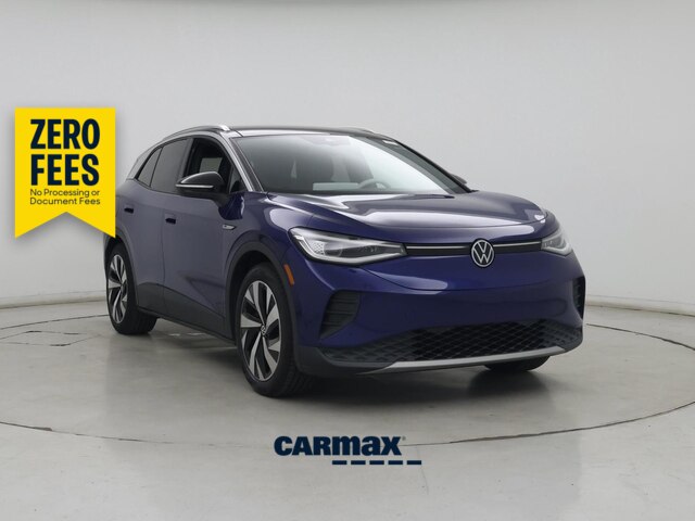 Blue 2021 Volkswagen ID.4 SUV / Crossover Rear-Wheel Drive Automatic