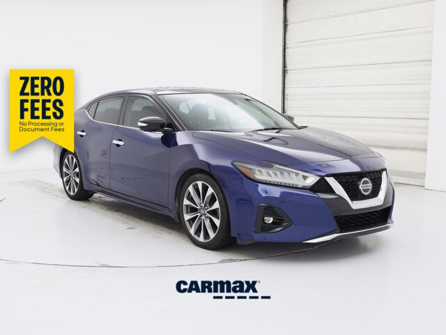Blue 2019 Nissan Maxima Sedan Front-Wheel Drive Automatic
