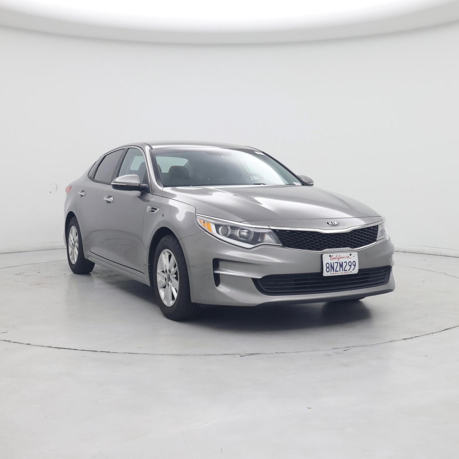 Silver 2018 Kia Optima Sedan Front-Wheel Drive Automatic