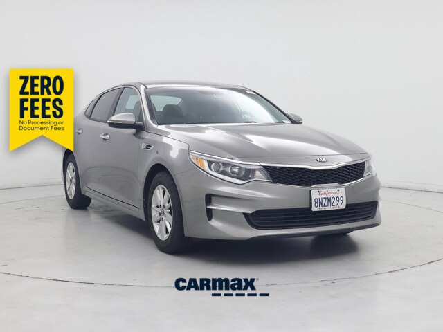 Silver 2018 Kia Optima Sedan Front-Wheel Drive Automatic