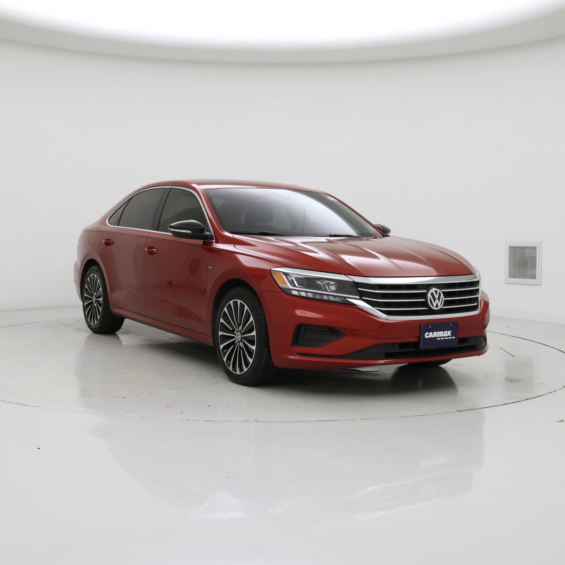 Red 2022 Volkswagen Passat Sedan Front-Wheel Drive Automatic