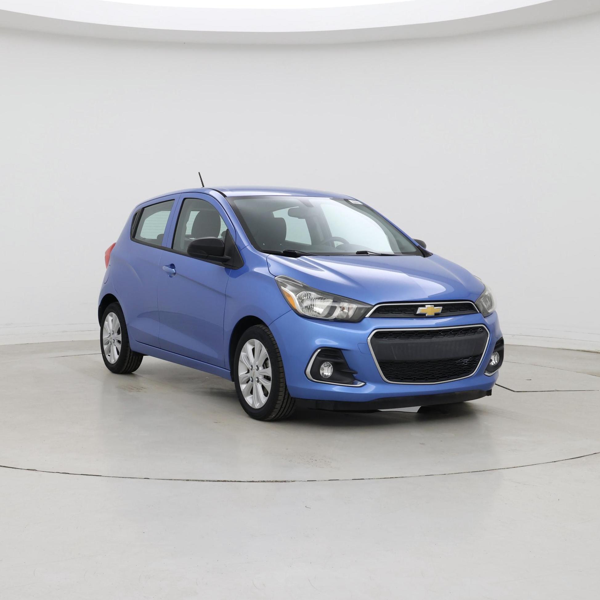 Blue 2016 Chevrolet Spark Hatchback Front-Wheel Drive Automatic
