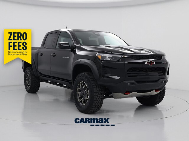 Black 2025 Chevrolet Colorado Pickup Truck Four-Wheel Drive Automatic