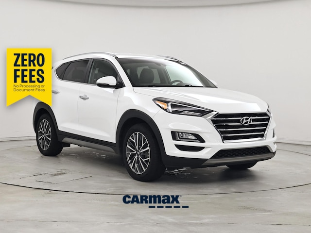 White 2021 Hyundai Tucson SUV / Crossover All-Wheel Drive Automatic
