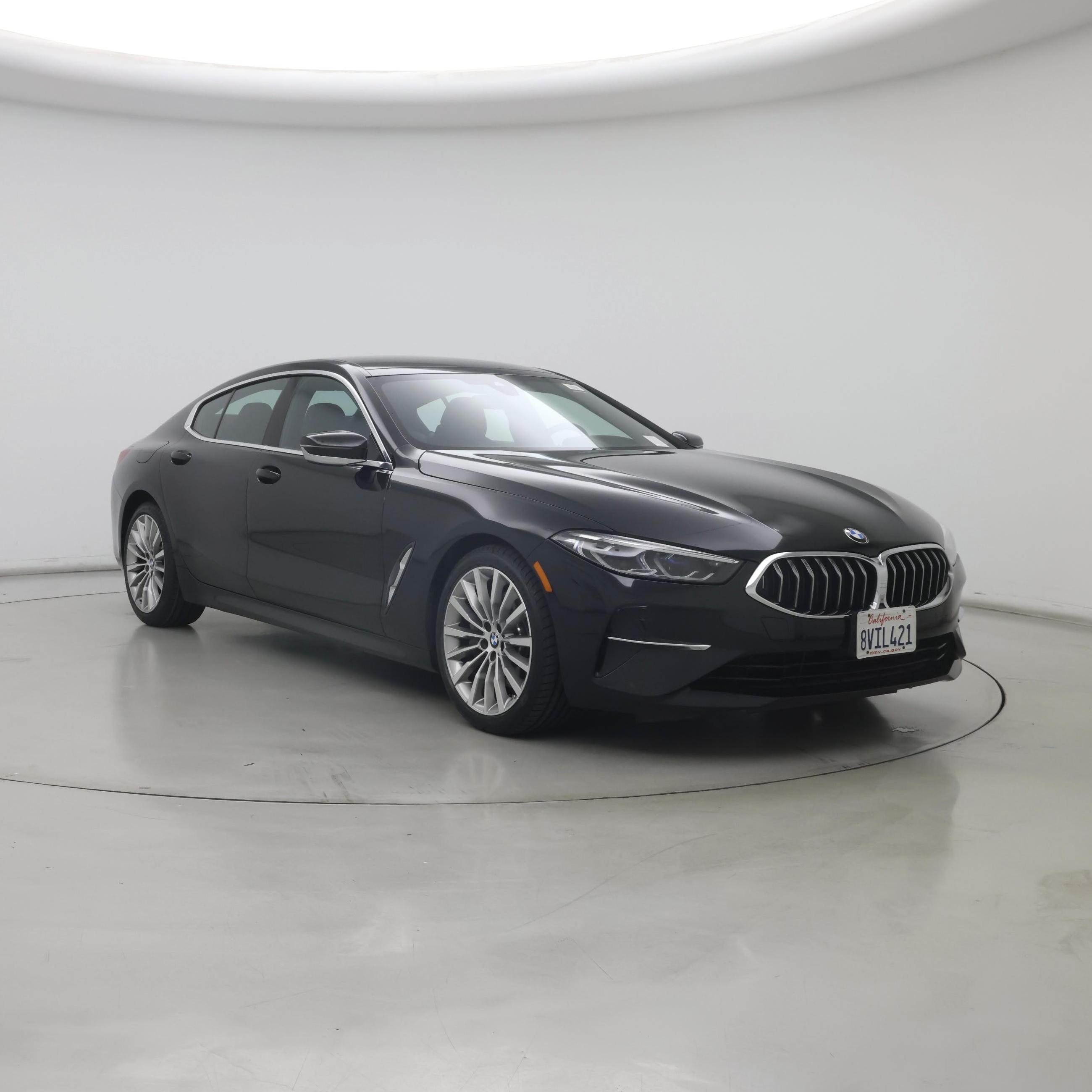 Black 2021 BMW 8 Series Coupe Rear-Wheel Drive Automatic