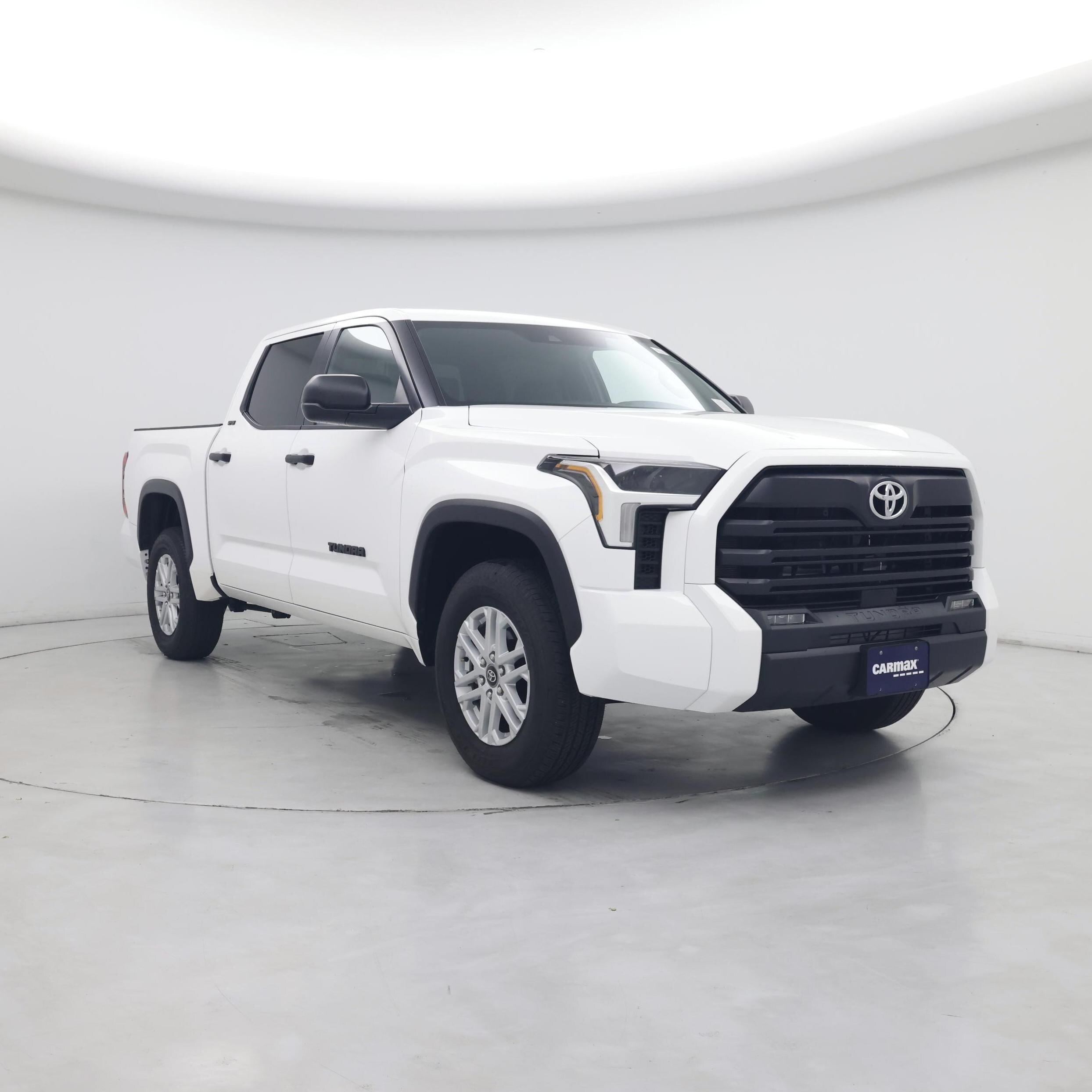 White 2025 Toyota Tundra Pickup Truck Four-Wheel Drive Automatic