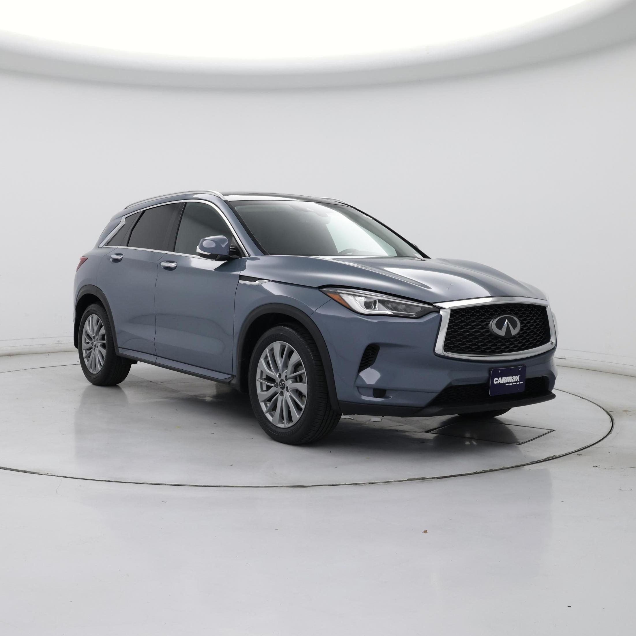 Gray 2024 INFINITI QX50 SUV / Crossover Front-Wheel Drive Automatic