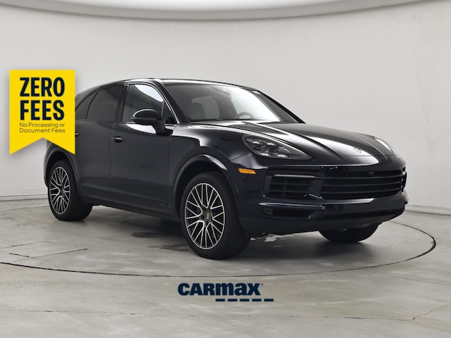 Blue 2022 Porsche Cayenne SUV / Crossover All-Wheel Drive Automatic