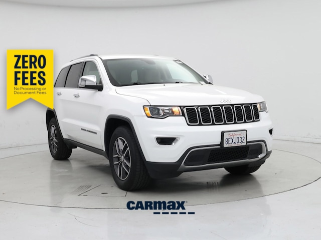 White 2018 Jeep Grand Cherokee SUV / Crossover 4X2 Automatic