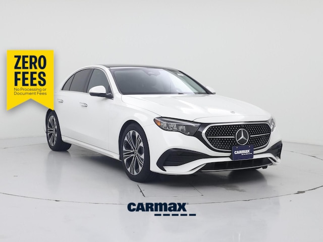 White 2025 Mercedes-Benz E-Class Sedan All-Wheel Drive Automatic