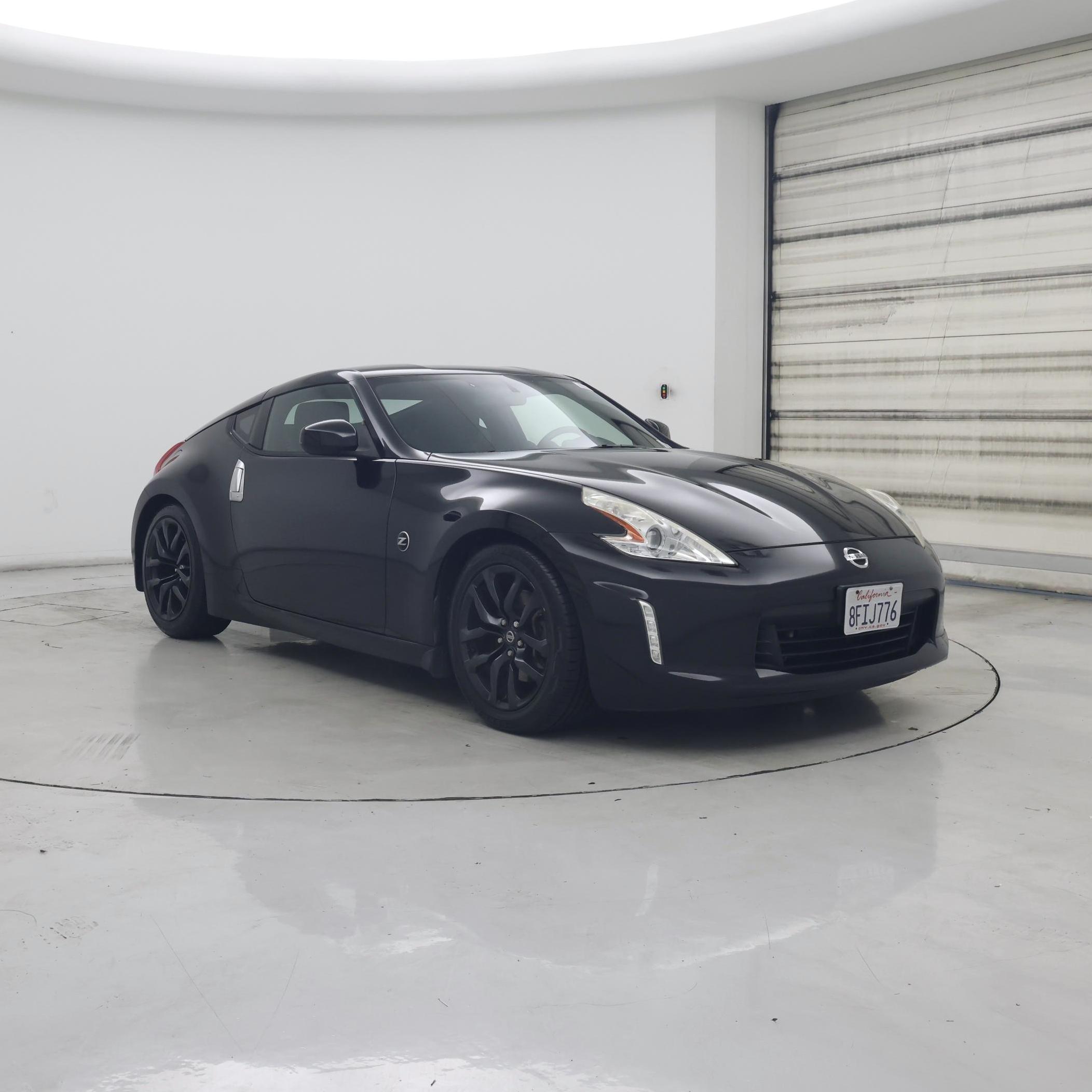 Black 2015 Nissan 370Z Coupe  Manual