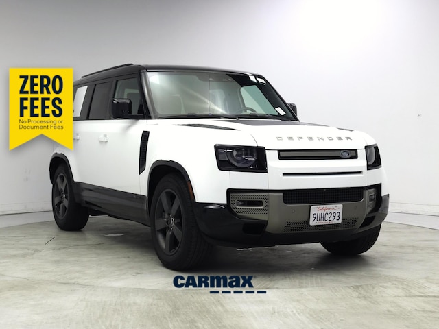 White 2021 Land Rover Defender SUV / Crossover All-Wheel Drive Automatic