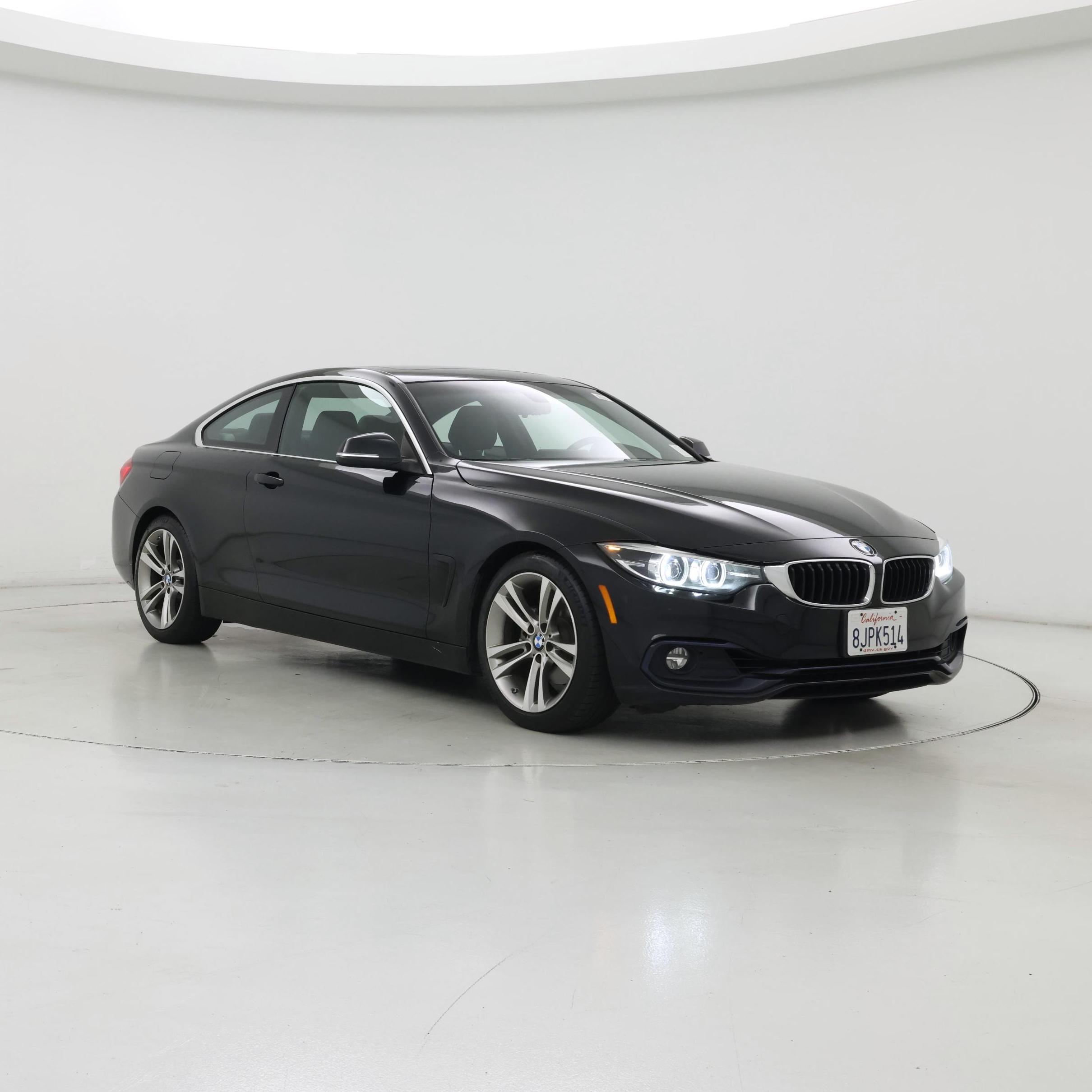Black 2019 BMW 4 Series Coupe Rear-Wheel Drive Automatic